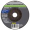 Forney Grinding Wheel, Metal, Type 27, 4 in x 1/4 in x 5/8 in 72307 - alternate 1